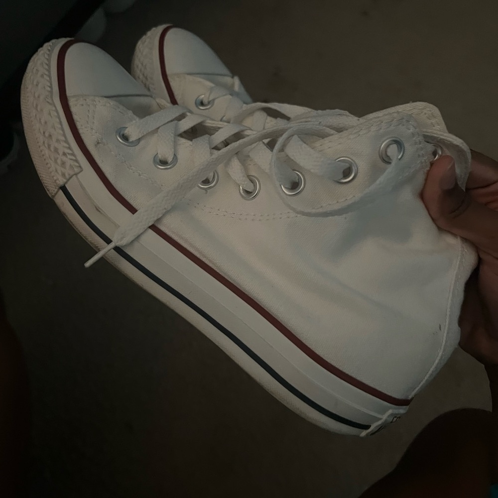 Womens White converse
